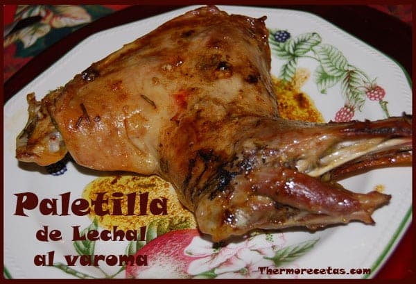 Paletillas de Lechal en el Varoma