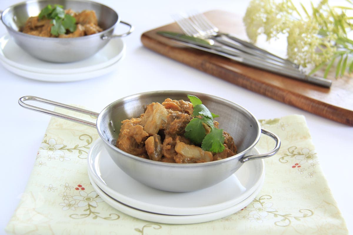Guiso de Carne Picada con Garbanzos