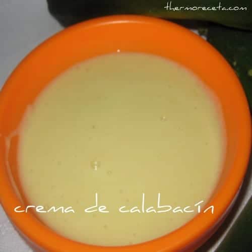 Crema de calabacines