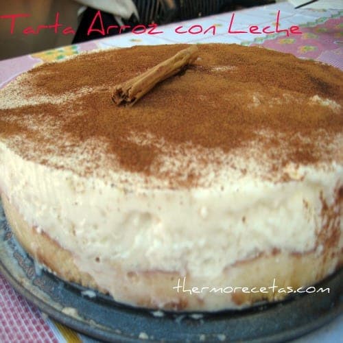 Tarta de Arroz con Leche