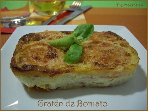 Gratén de Boniato