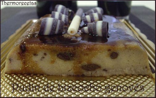 Pudin de Bizcocho Genovés