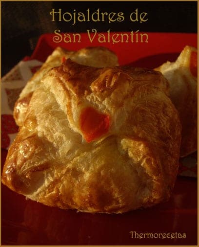 Hojaldres de San Valentín