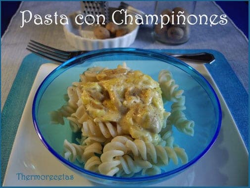 Pasta con Champiñones